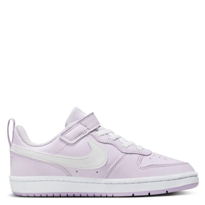 NIKE - Court Borough Low Zapatilla Urbana Niña Morado (27 a 34) Nike