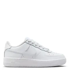 NIKE - Air Force 1 Le Zapatilla Urbana Niño Cuero Blanco (31 A 37.5)