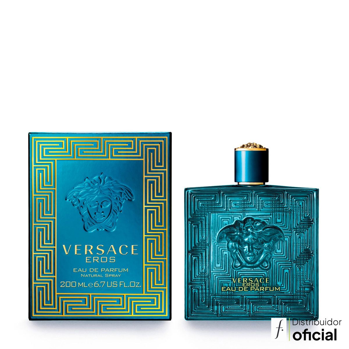 VERSACE - Perfume Hombre Eros EDP 200 Ml Versace