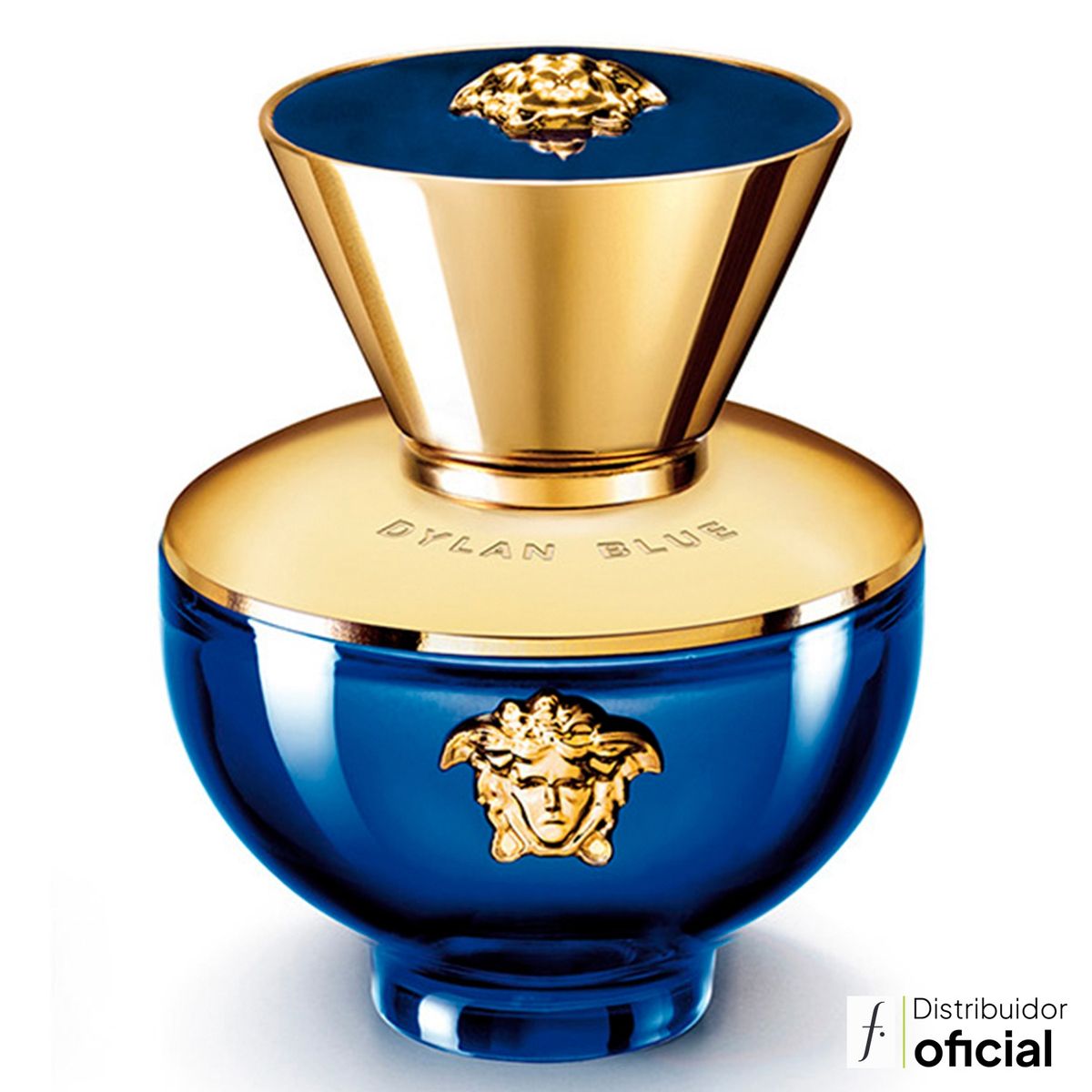 VERSACE - Set Perfume Mujer Dylan Blue Pour Femme EDP 100Ml + Body Lotion + Shower Gel + Miniatura 5Ml Versace