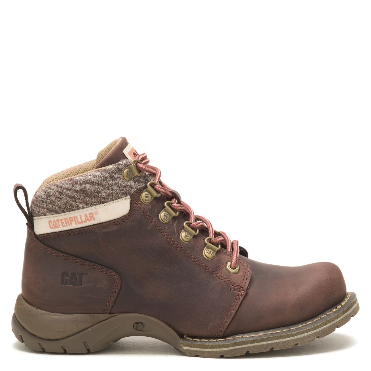 CAT - Botín Mujer Café Cat