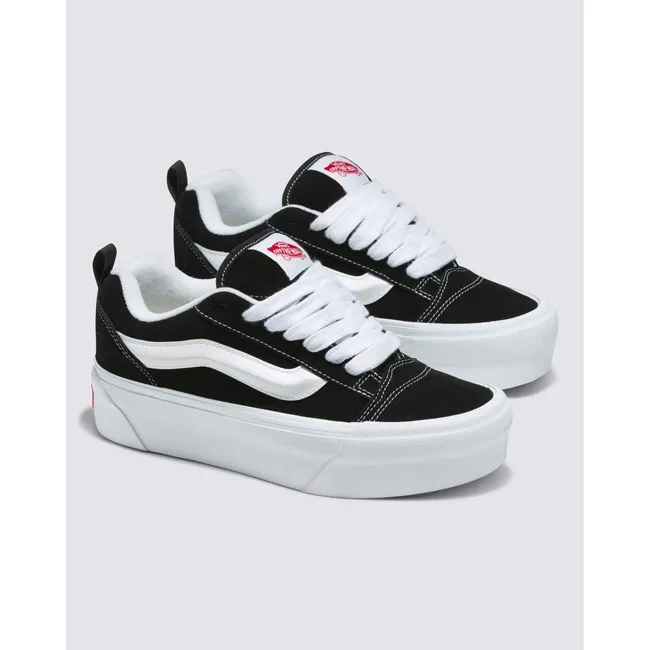 VANS - Knu Stack Zapatilla Urbana Mujer Negro Vans