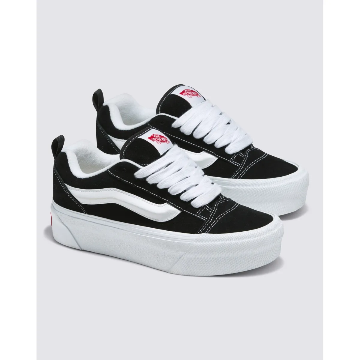 VANS - Knu Stack Zapatilla Urbana Mujer Negro Vans