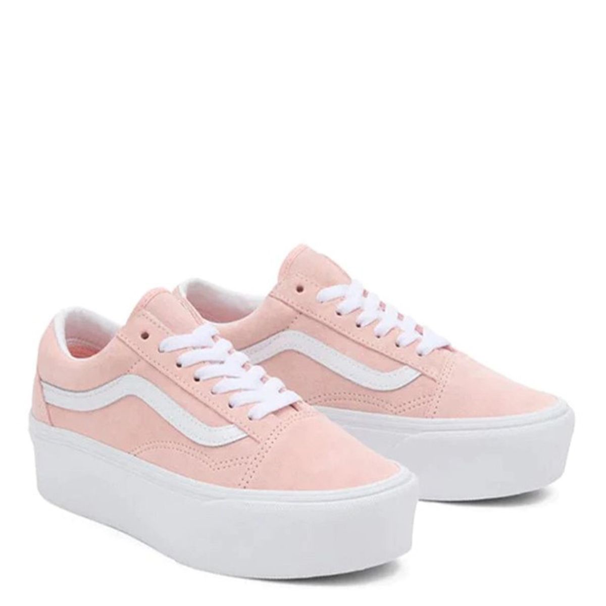 VANS - Old Skool Stackform Zapatilla Urbana Mujer Rosado Vans