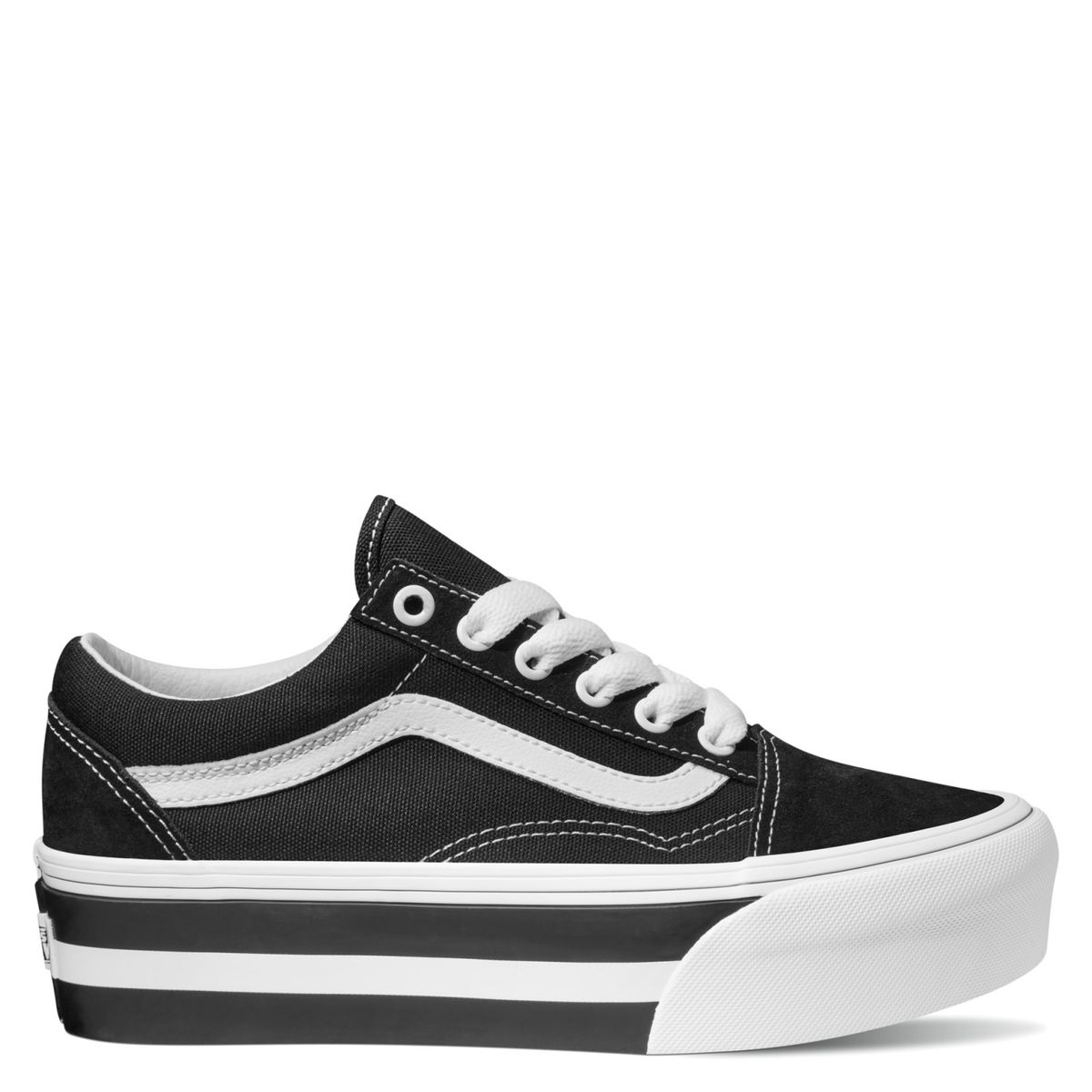 VANS - Old Skool Stackform Zapatilla Urbana Mujer Negro Vans