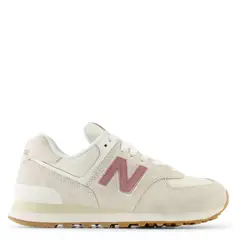 NEW BALANCE - 574 Zapatilla Urbana Mujer Beige