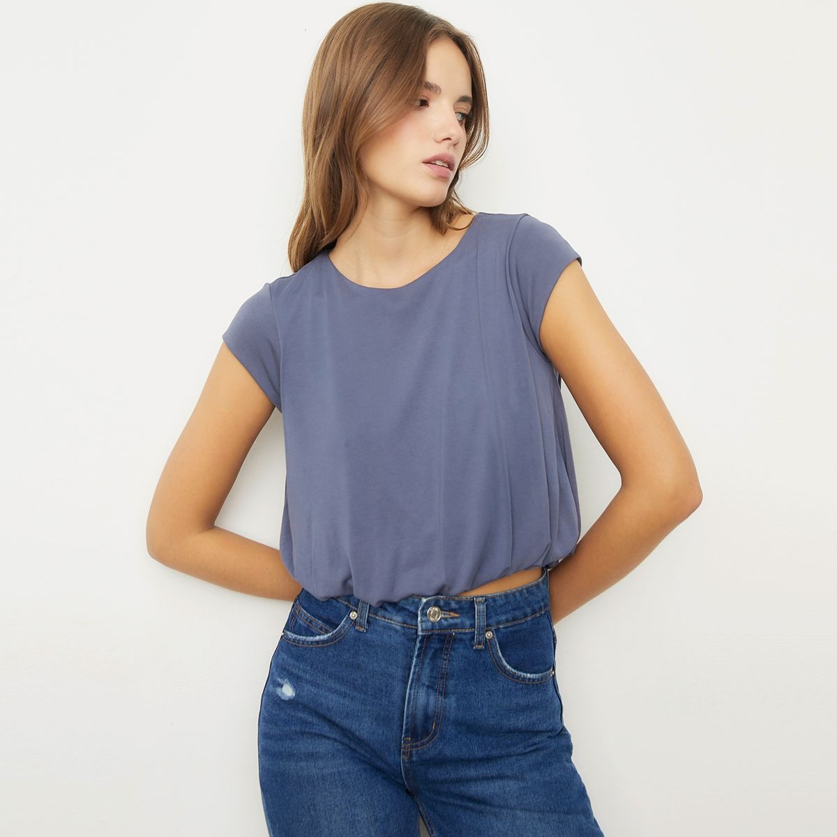 SYBILLA - Polera Manga Corta Mujer Sybilla