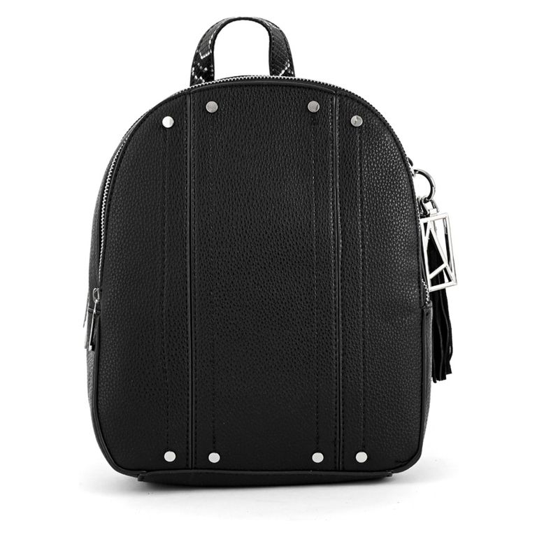 AMPHORA Mochila Negra Mujer