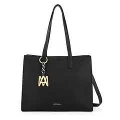 AMPHORA - Cartera Negra Mujer