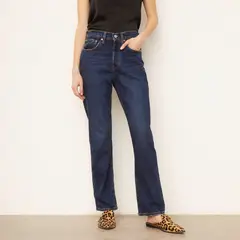 LEVIS - Jeans Straight Tiro Alto Mujer 501 Original Fit