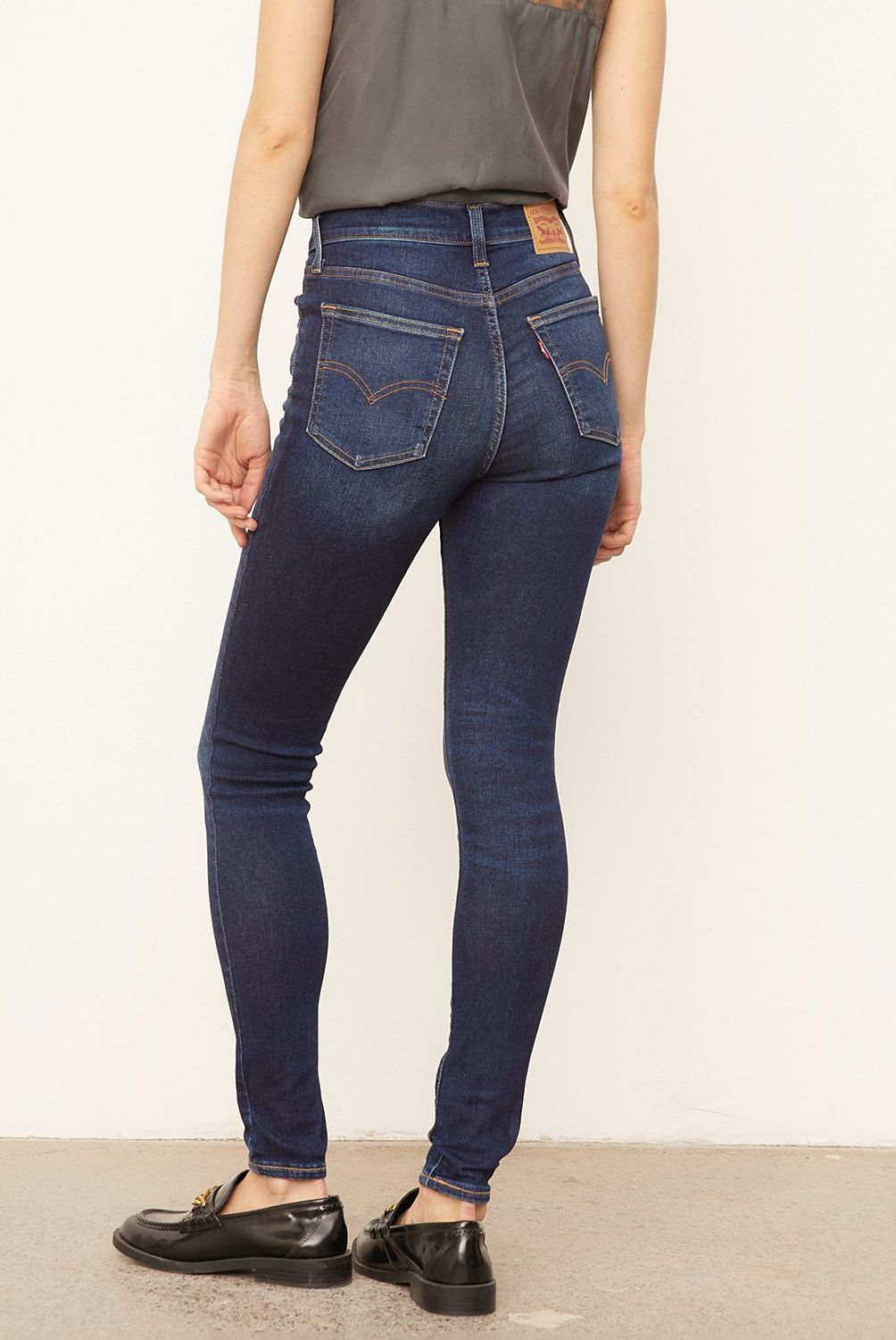 LEVIS - Jeans Super Skinny Tiro Alto Mujer 720 Levis
