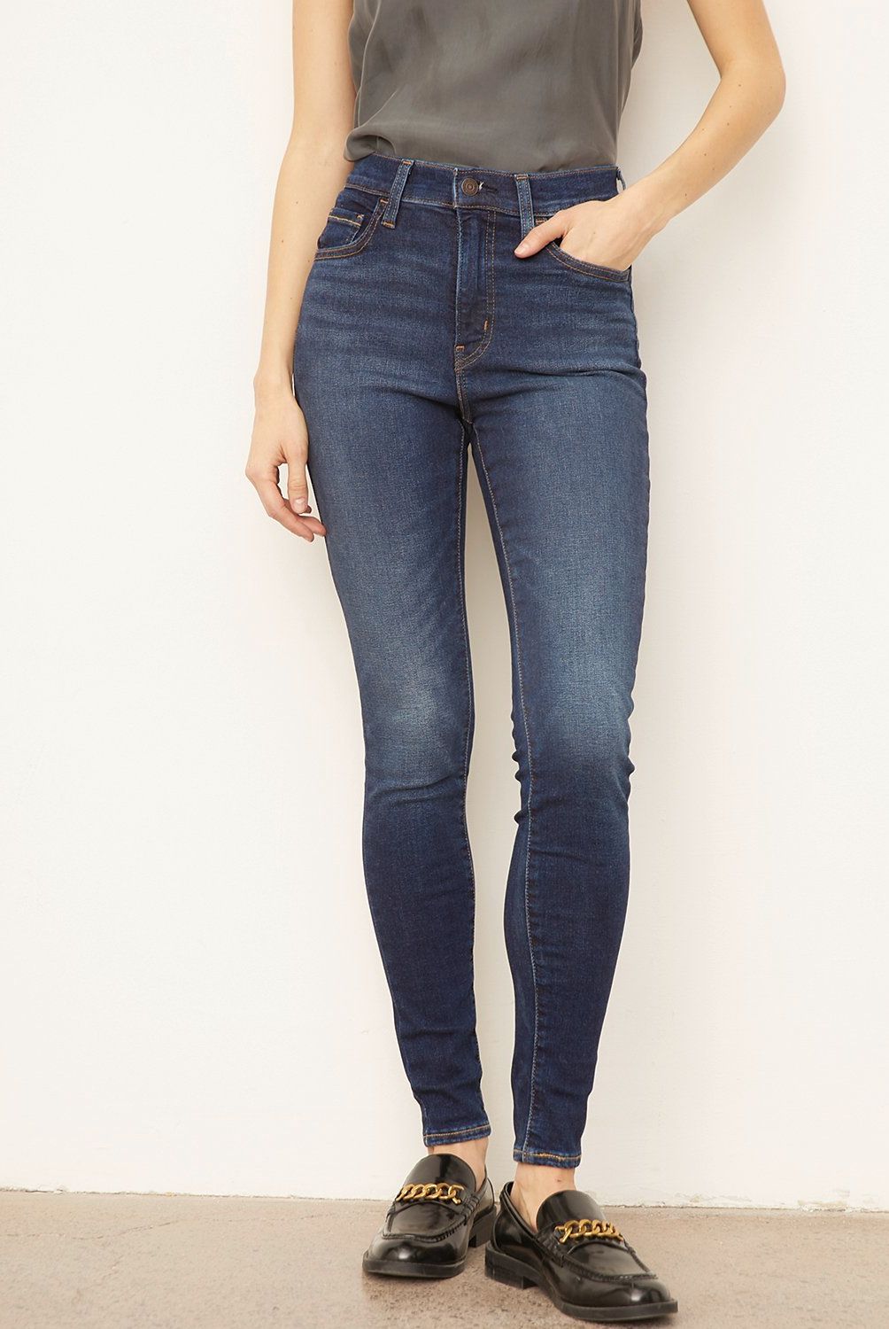 LEVIS - Jeans Super Skinny Tiro Alto Mujer 720 Levis