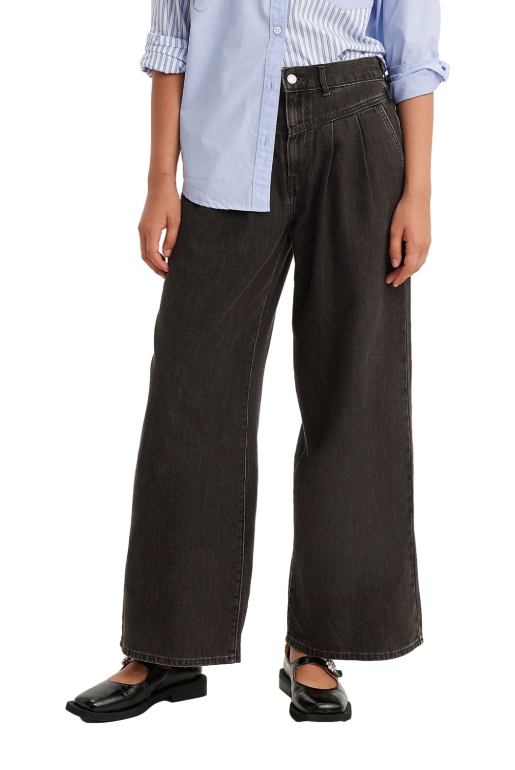 LEVIS - Jeans Wide Leg Tiro Alto Mujer Levis