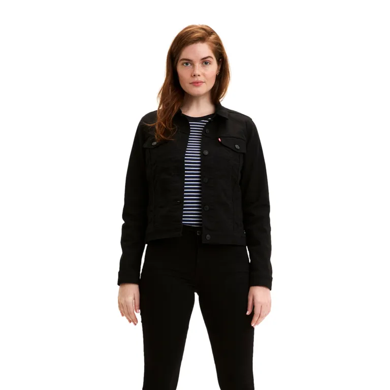 LEVIS Chaqueta Trucker Mujer Original Fit Negro