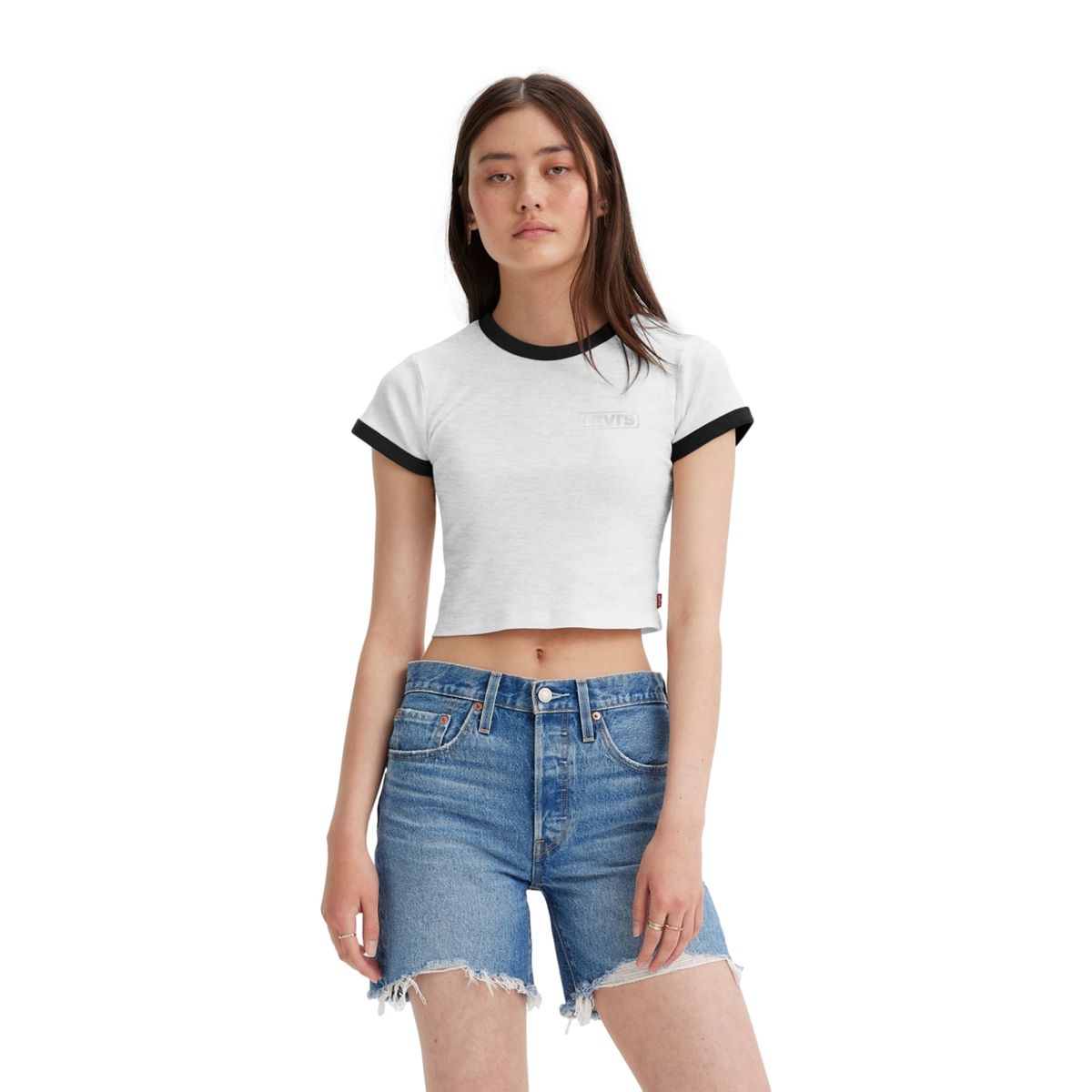 LEVIS - Polera Manga Corta Algodón Mujer Levis