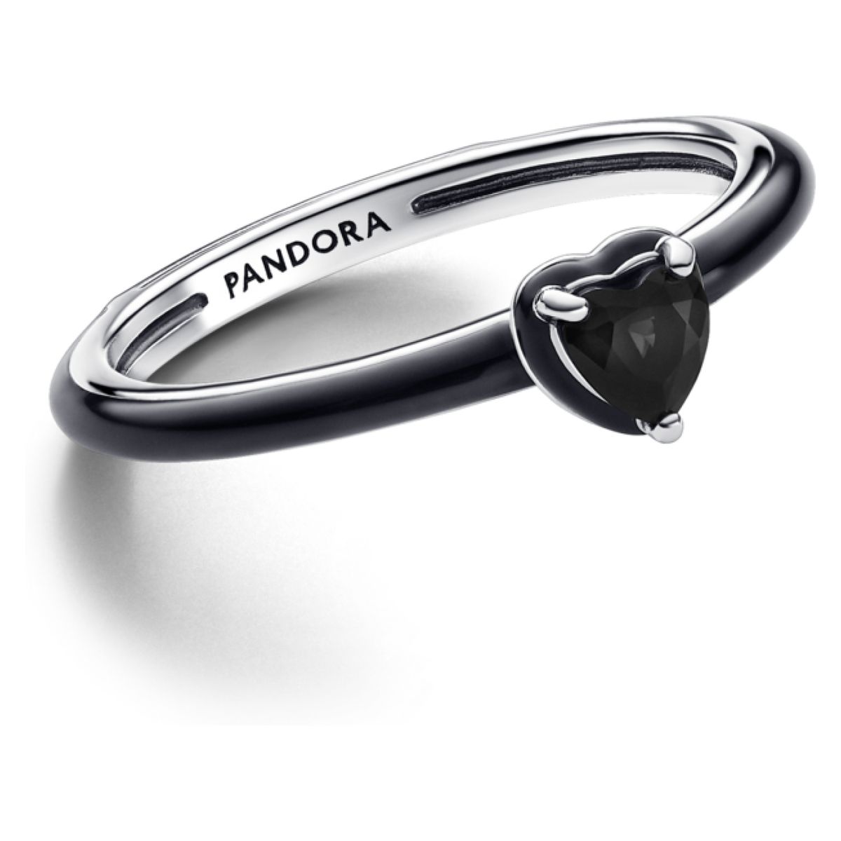 PANDORA - Anillo Corazón Chakra Negro De Pandora Me Mujer Pandora