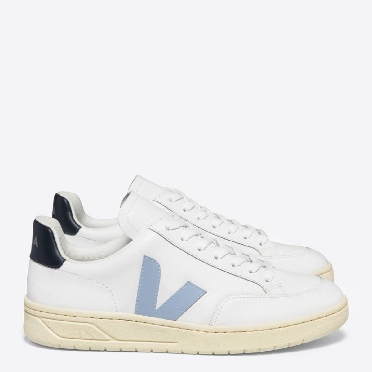 VEJA - V-12 Zapatilla Urbana Mujer Cuero Blanco Veja