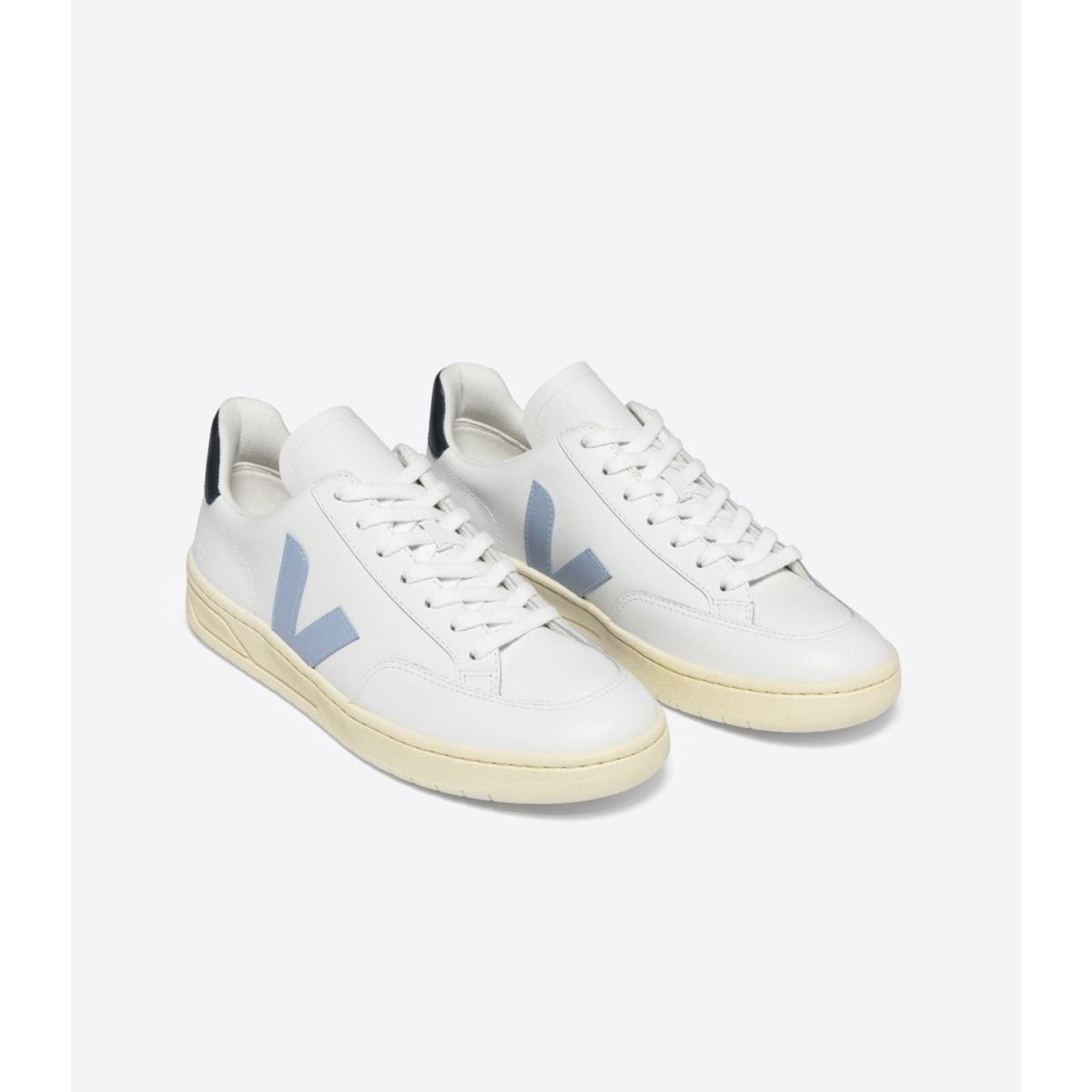 VEJA - V-12 Zapatilla Urbana Mujer Cuero Blanco Veja