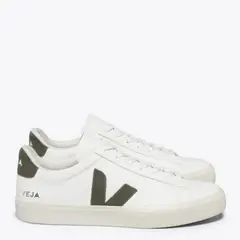 VEJA - Campo Zapatilla Urbana Hombre Cuero Blanco