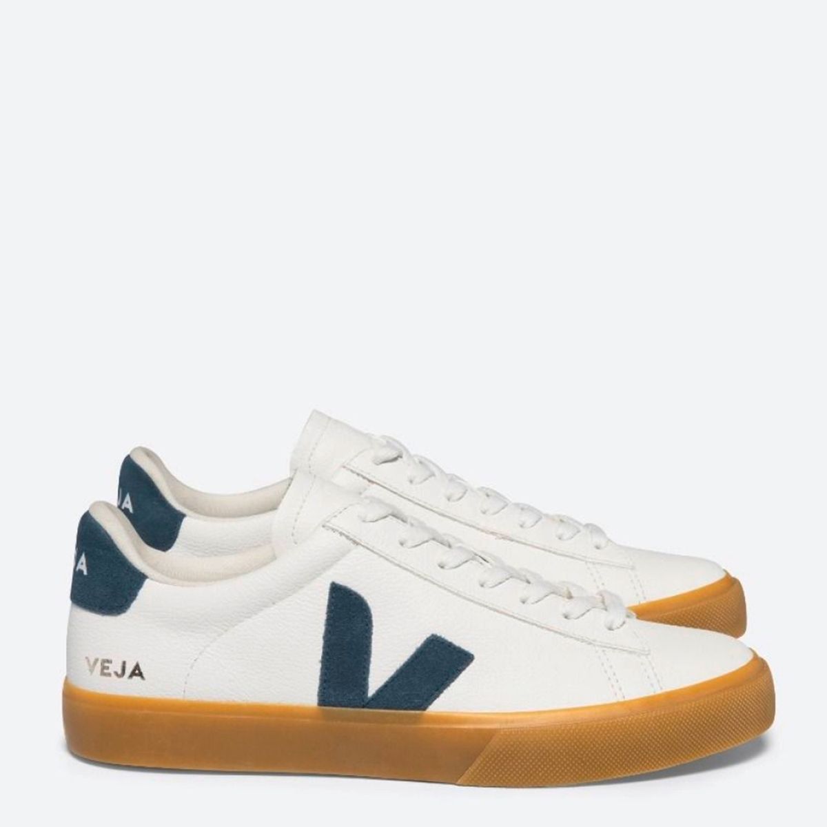 VEJA - Campo Zapatilla Urbana Hombre Cuero Blanco Veja