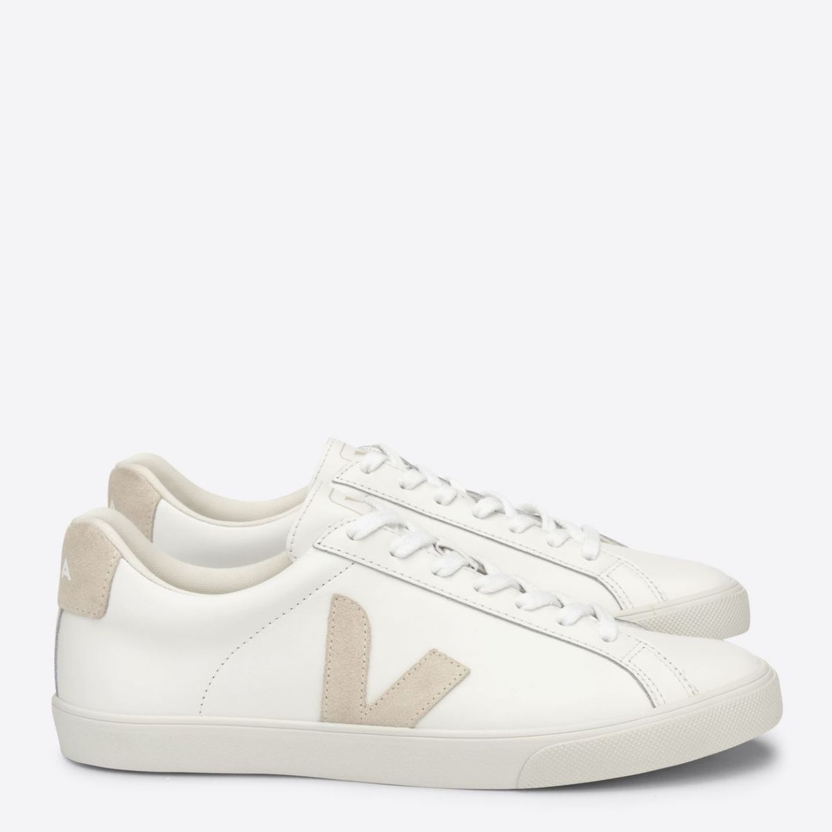 VEJA - Esplar Zapatilla Urbana Hombre Cuero Blanco Veja