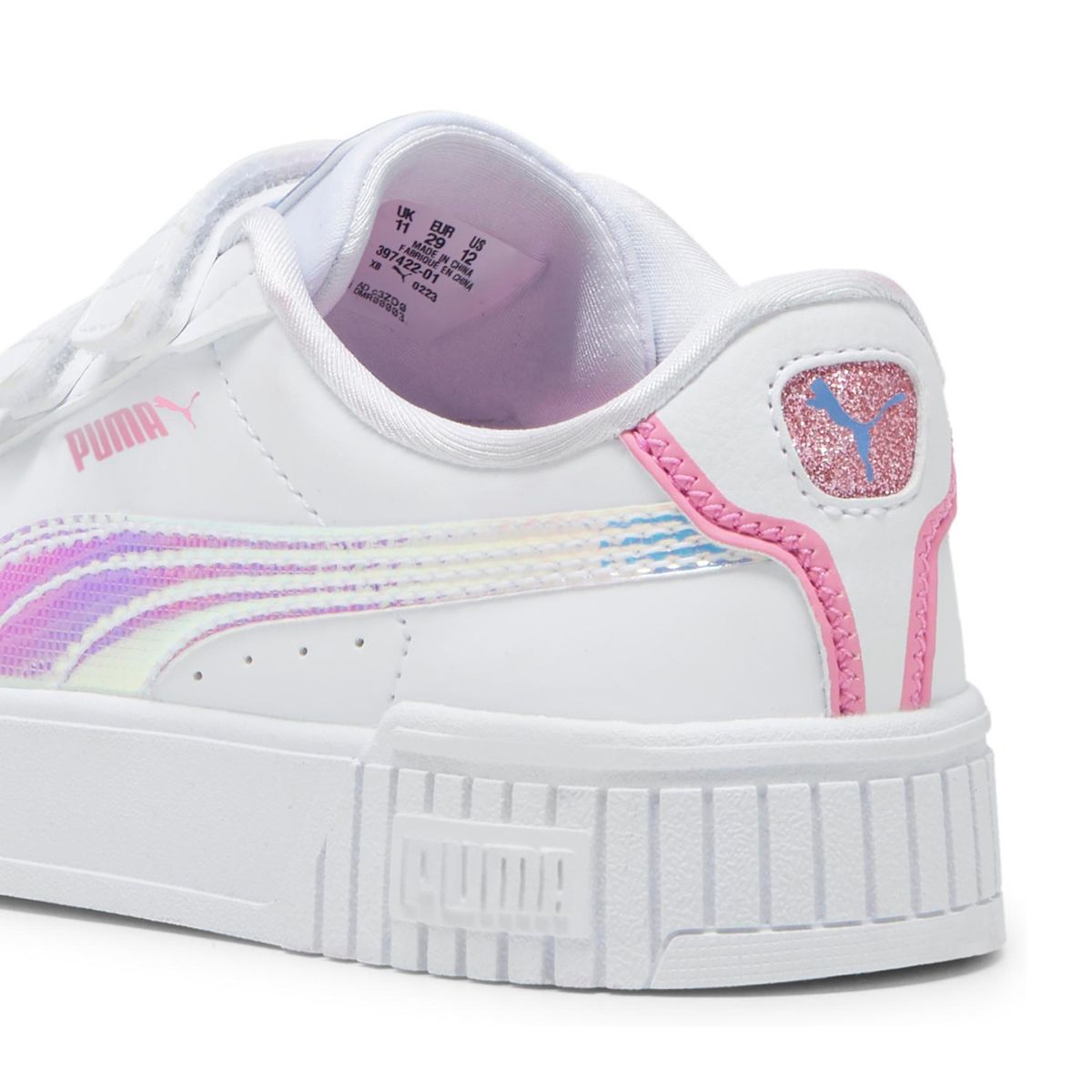 PUMA - Carina 20 Zapatilla Urbana Niña Blanco Puma (28 a 35)