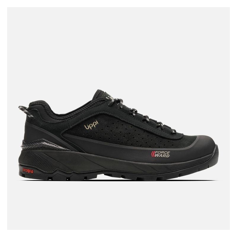 LIPPI - Zapatilla Deportiva Outdoor Hombre Negro Lippi