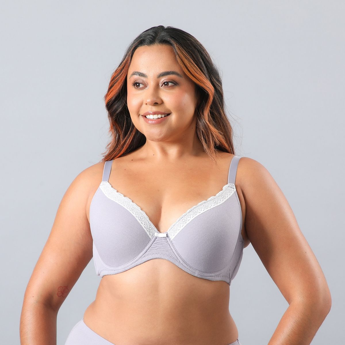 FLORES - Pack de 2 Sosten Copas Relleno Ligero Mujer Flores