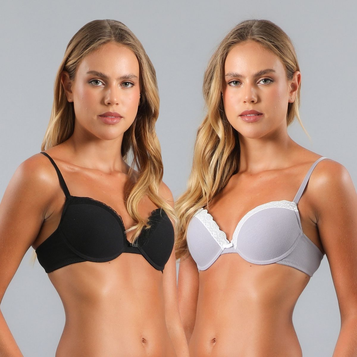 FLORES - Pack De 2 Sosten Perfect Balconet Mujer Flores