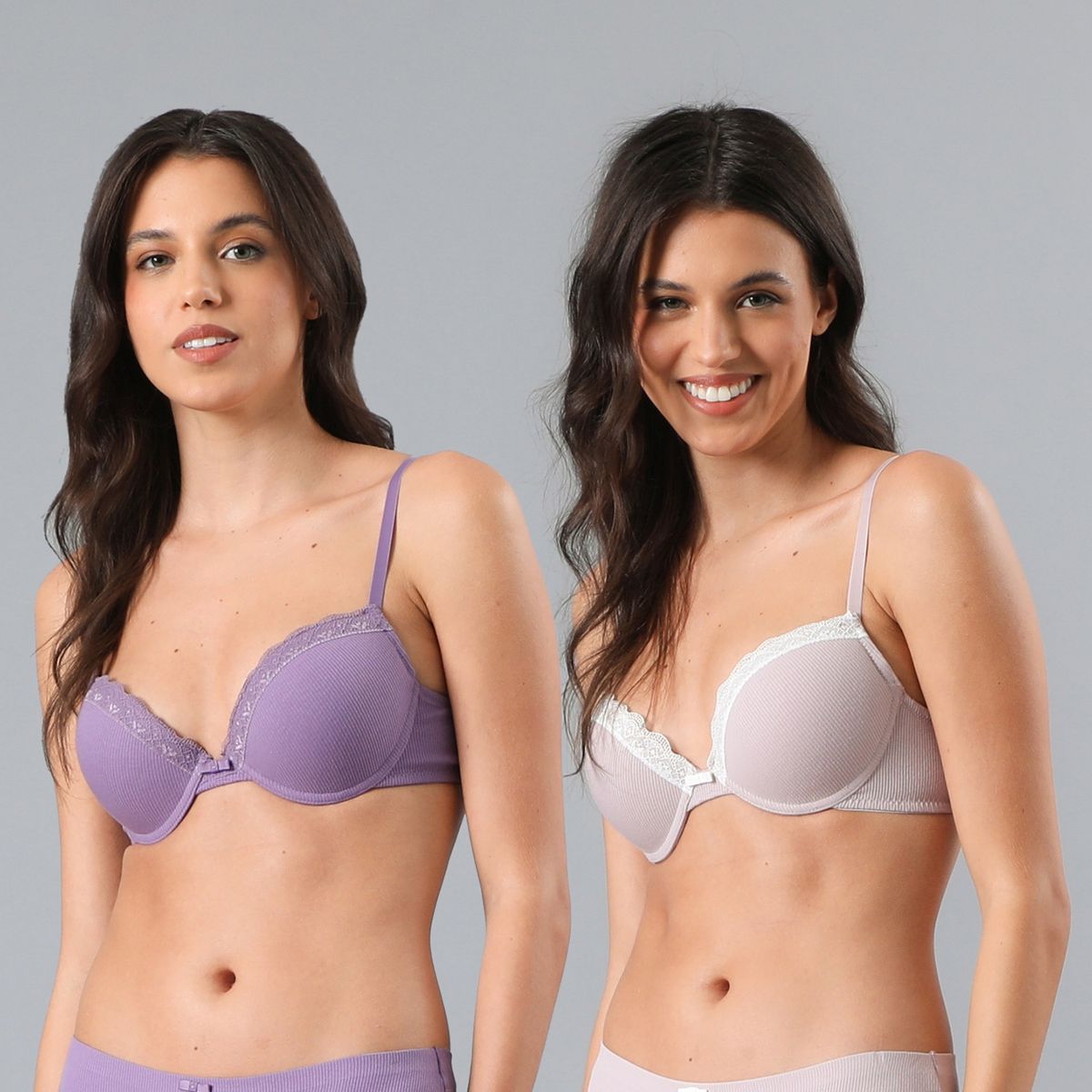 FLORES - Pack De 2 Sosten Perfect Balconet Mujer Flores