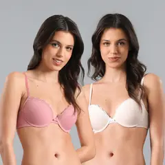 FLORES - Pack De 2 Sosten Perfect Balconet Mujer