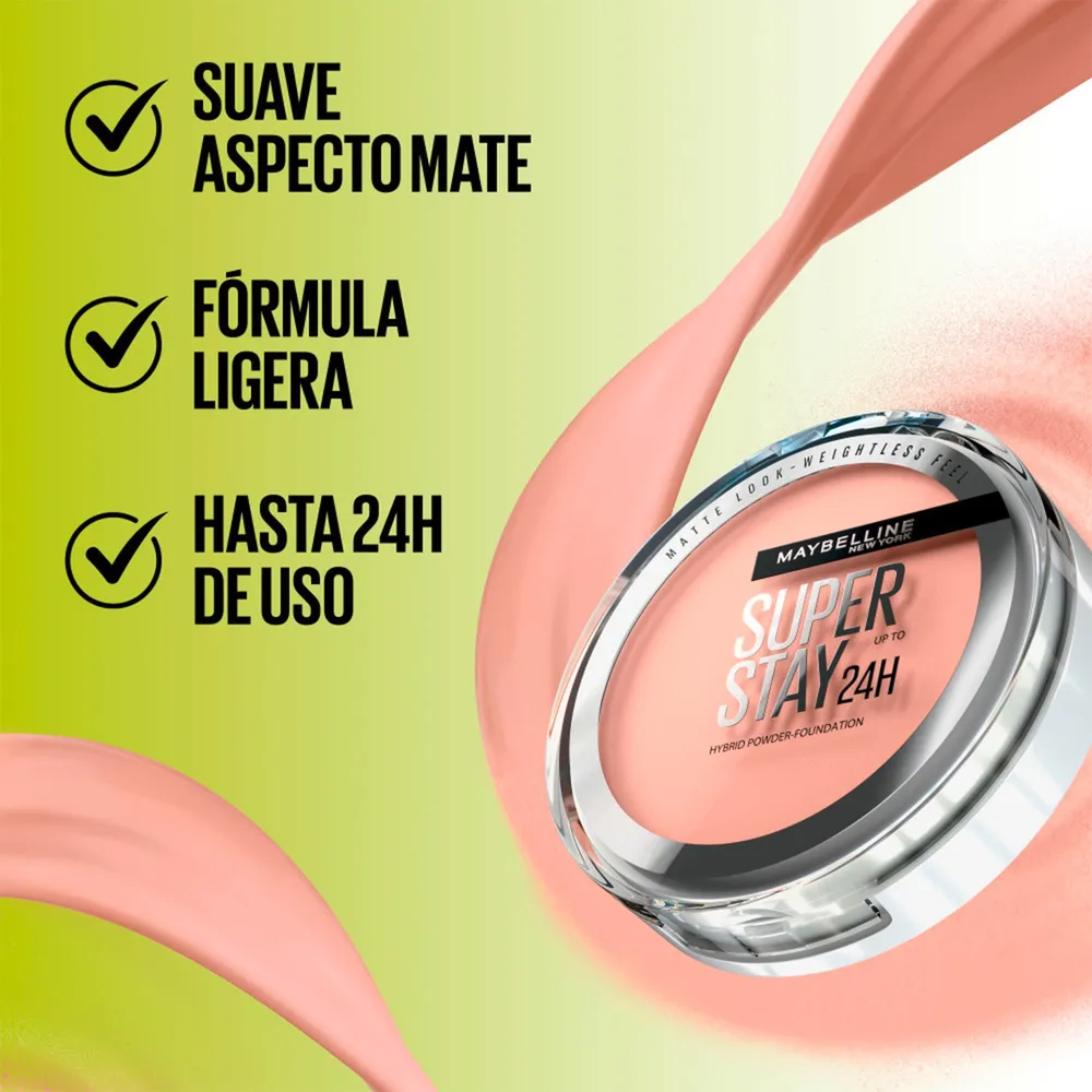 Maybelline Super Stay 24H Hybrid Powder Foundation 332, foto 6