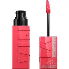 MAYBELLINE - Labial Super Stay Vinyl Ink Pink Mashup - ROUGE