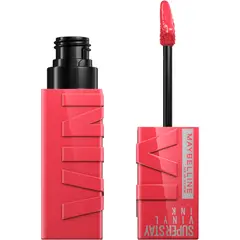 MAYBELLINE - Labial Super Stay Vinyl Ink Pink Mashup - Sultry