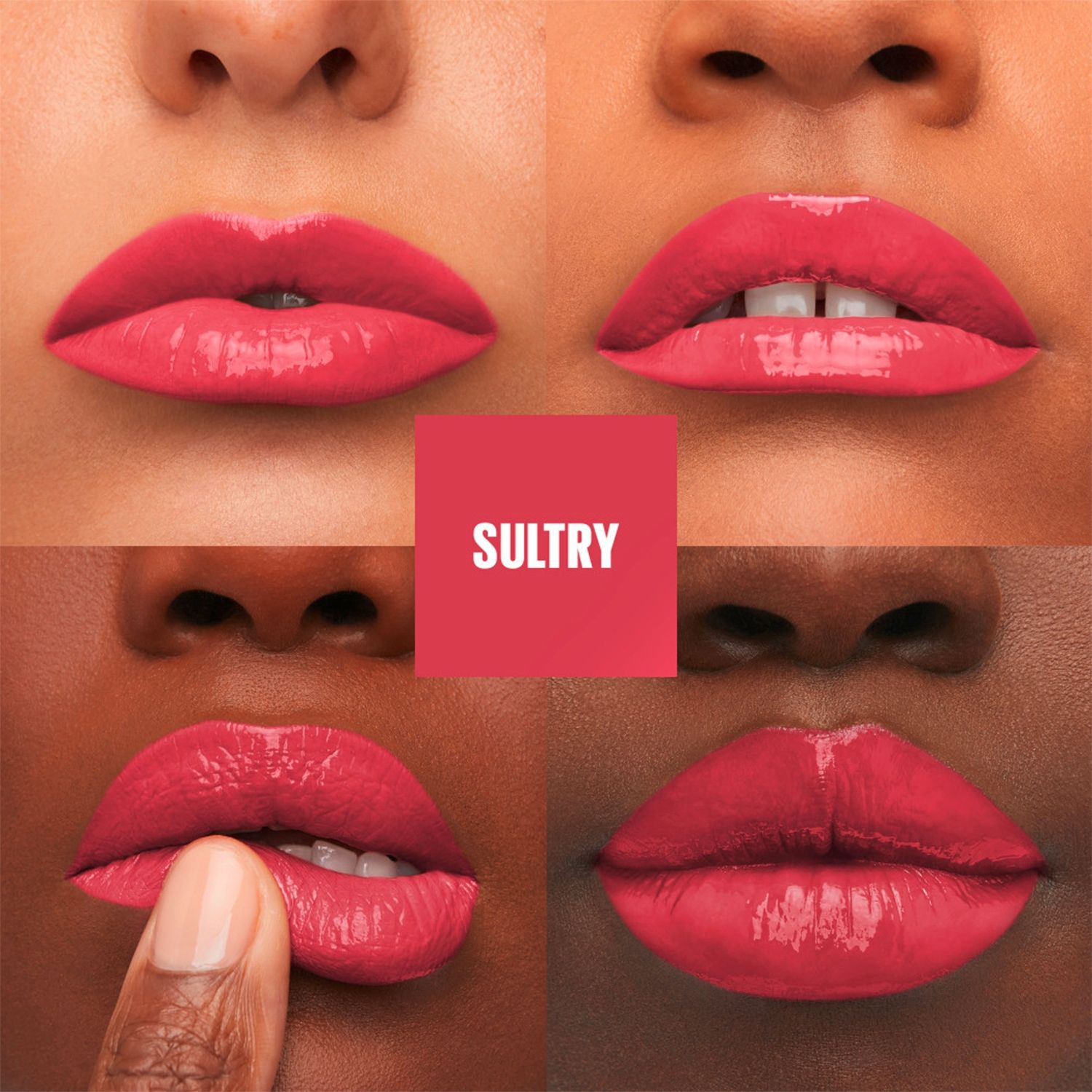 MAYBELLINE Labial Super Stay Vinyl Ink Pink Mashup - Sultry