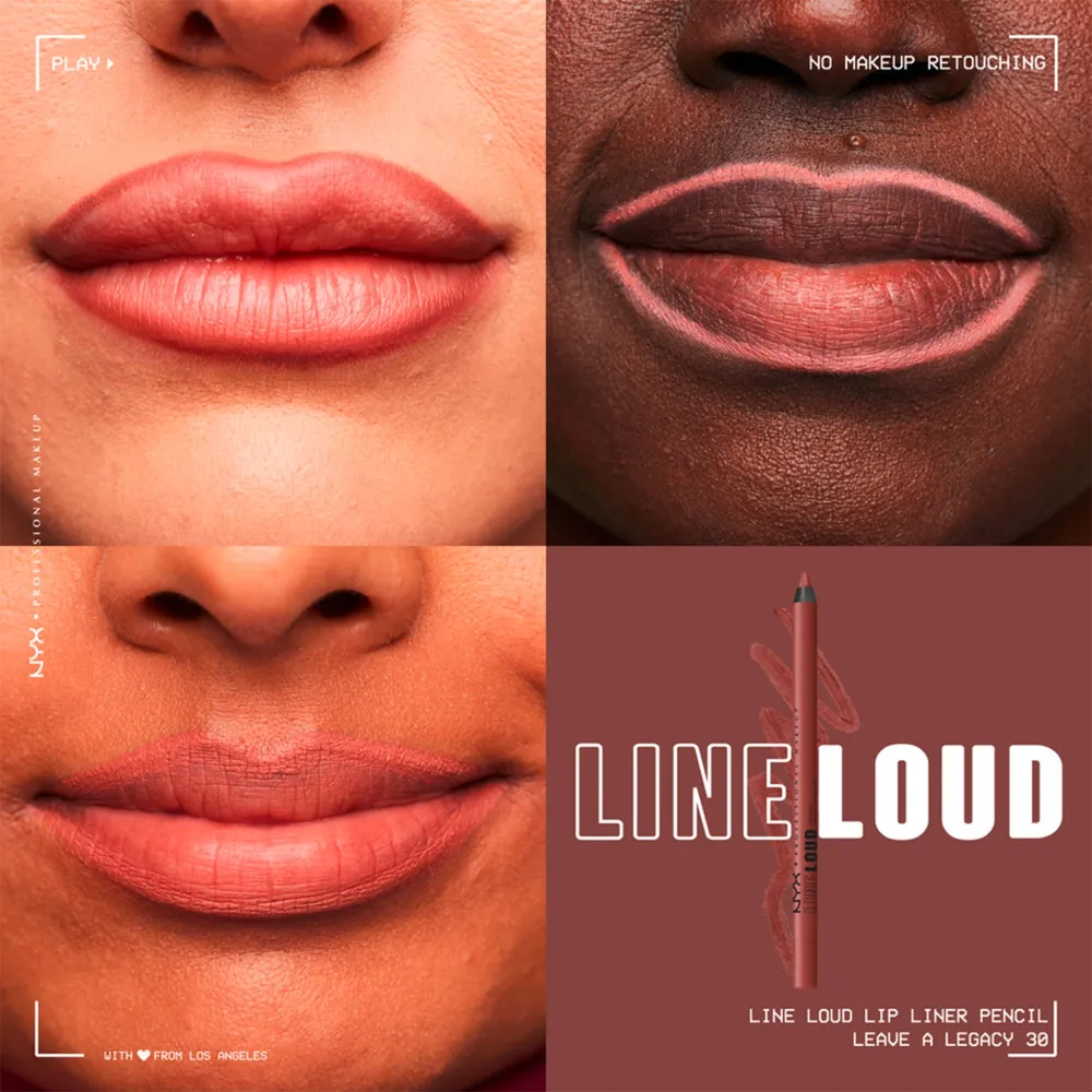 Nyx Professional Makeup Line Loud Lip Liner Leave A Legacy, foto 5