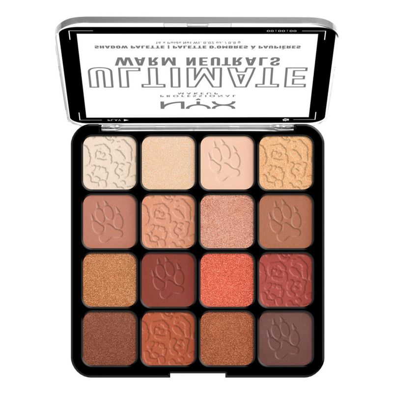 NYX PROFESSIONAL MAKEUP - Paleta de Sombras Ultimate Shadow Palette - Warm Neutrals NYX Professional Makeup Nyx Professional