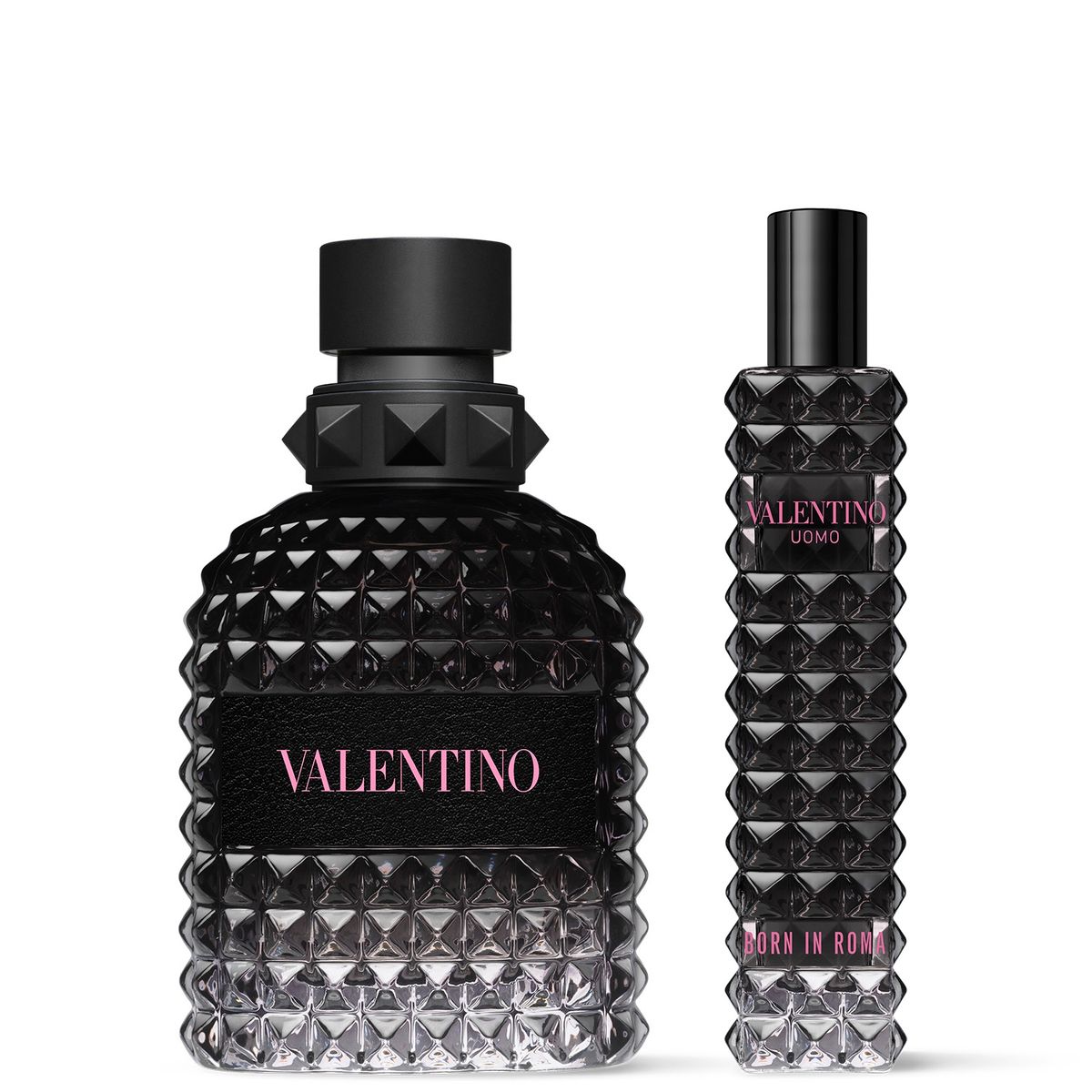 VALENTINO - Set Perfume Hombre Born in Roma Uomo Eau de Toilette 50 ml + 15 ml Valentino