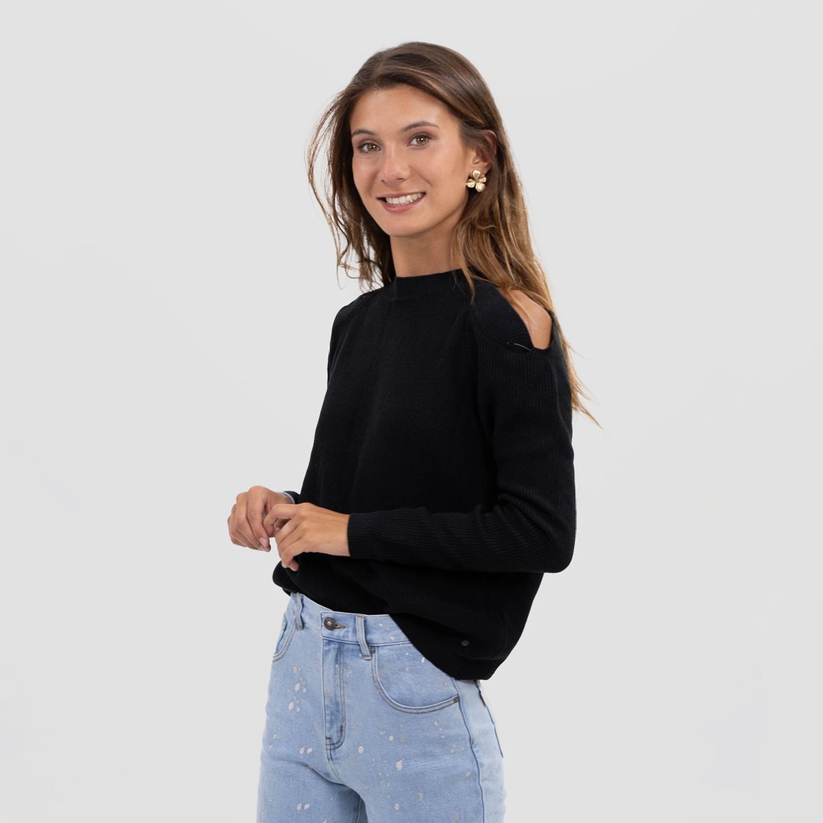 RAINDOOR - Sweater Sin Hombros Raindoor