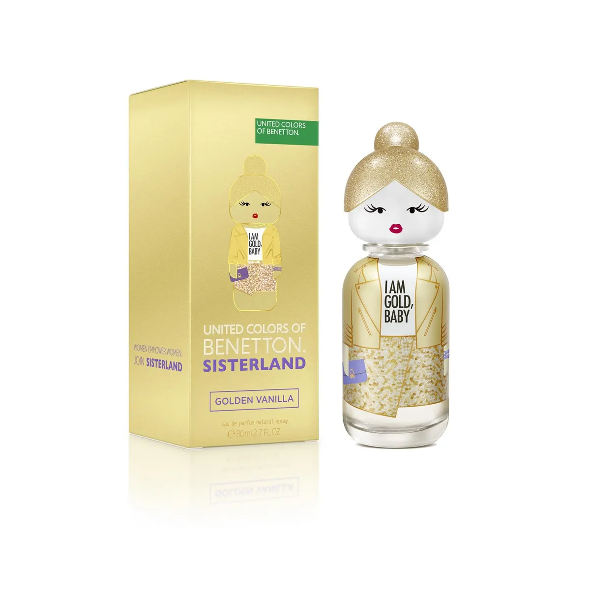 BENETTON - Perfume Mujer Sisterland Golden Vainilla Edp 80Ml Benetton