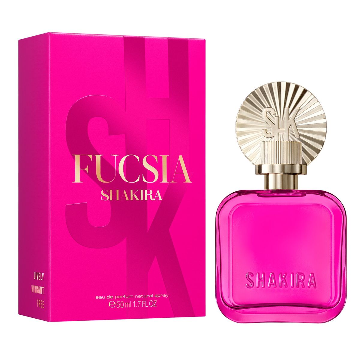 SHAKIRA - Perfume Mujer Shakira Fucsia Edp 50Ml Shakira