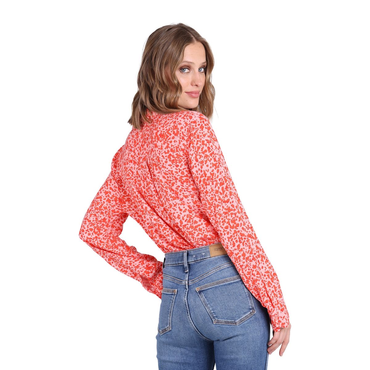 ESPRIT - Blusa Manga Larga Mujer Esprit