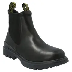 HUSH PUPPIES - Botin Mujer Cuero Negro