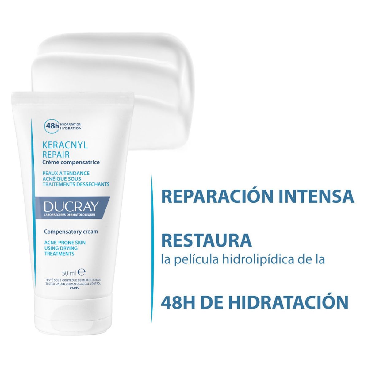 DUCRAY - Keracnyl Creme Repair  50 Ml Ducray