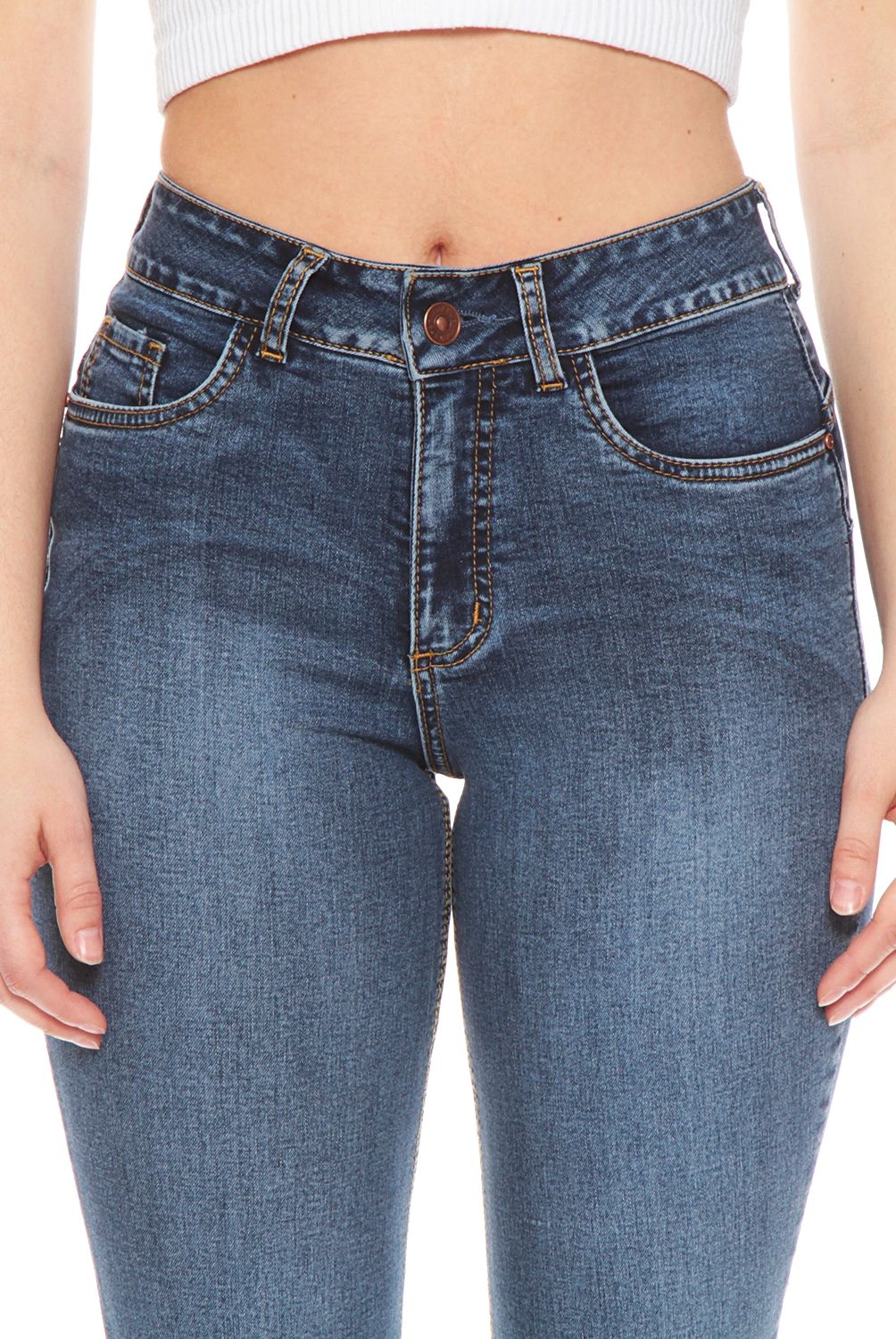 WADOS - Jeans Flare Tiro Alto Mujer Wados