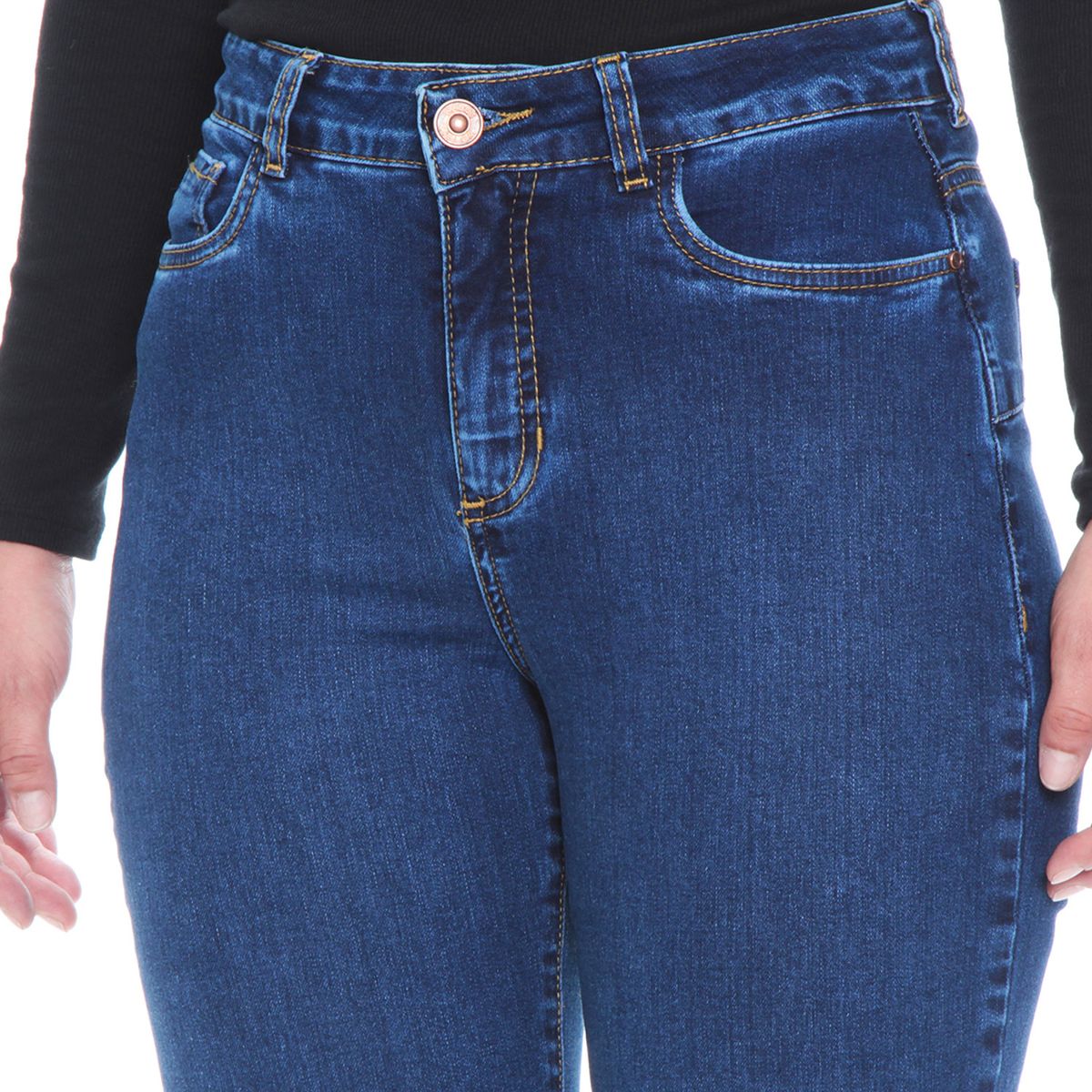 WADOS - Jeans Flare Tiro Alto Mujer Wados