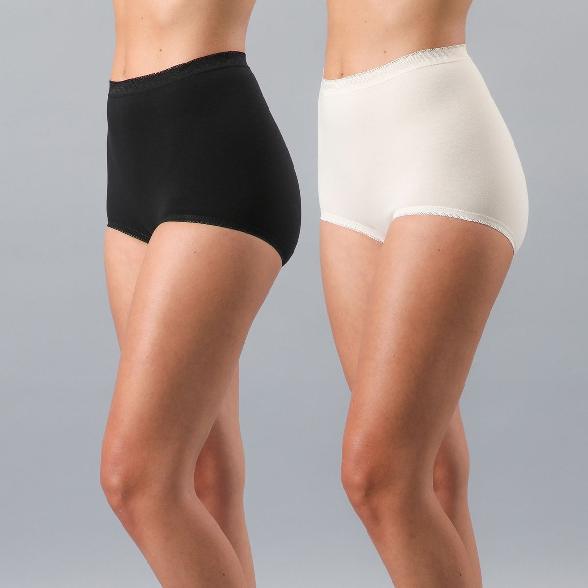 FLORES - Pack De 3 Calzón Maxi Algodón Mujer Flores