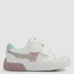 COLLOKY - Zapatilla Urbana Niña Blanco (21 a 27)
