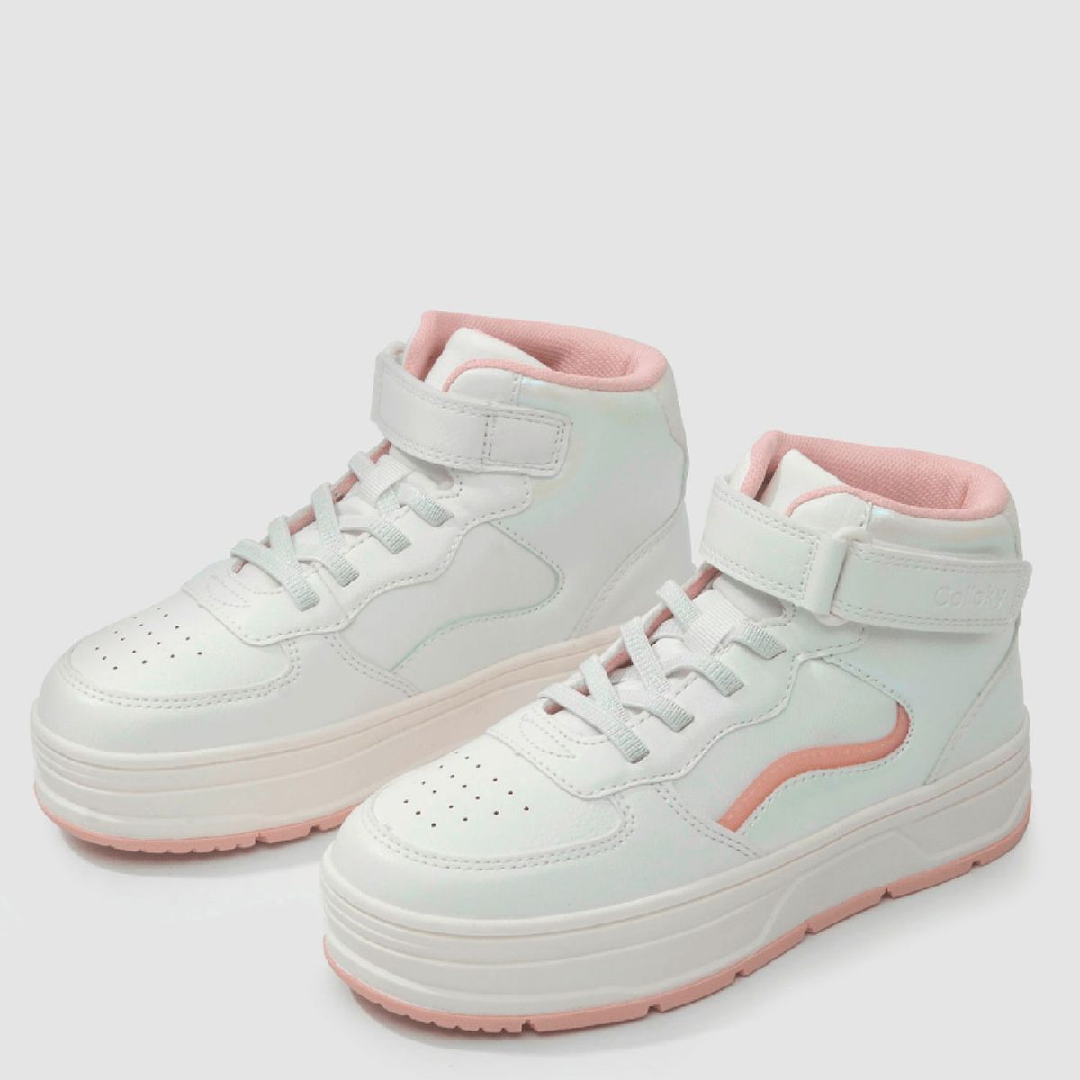 COLLOKY - Zapatilla Urbana Niña Blanco (28 a 38) Colloky