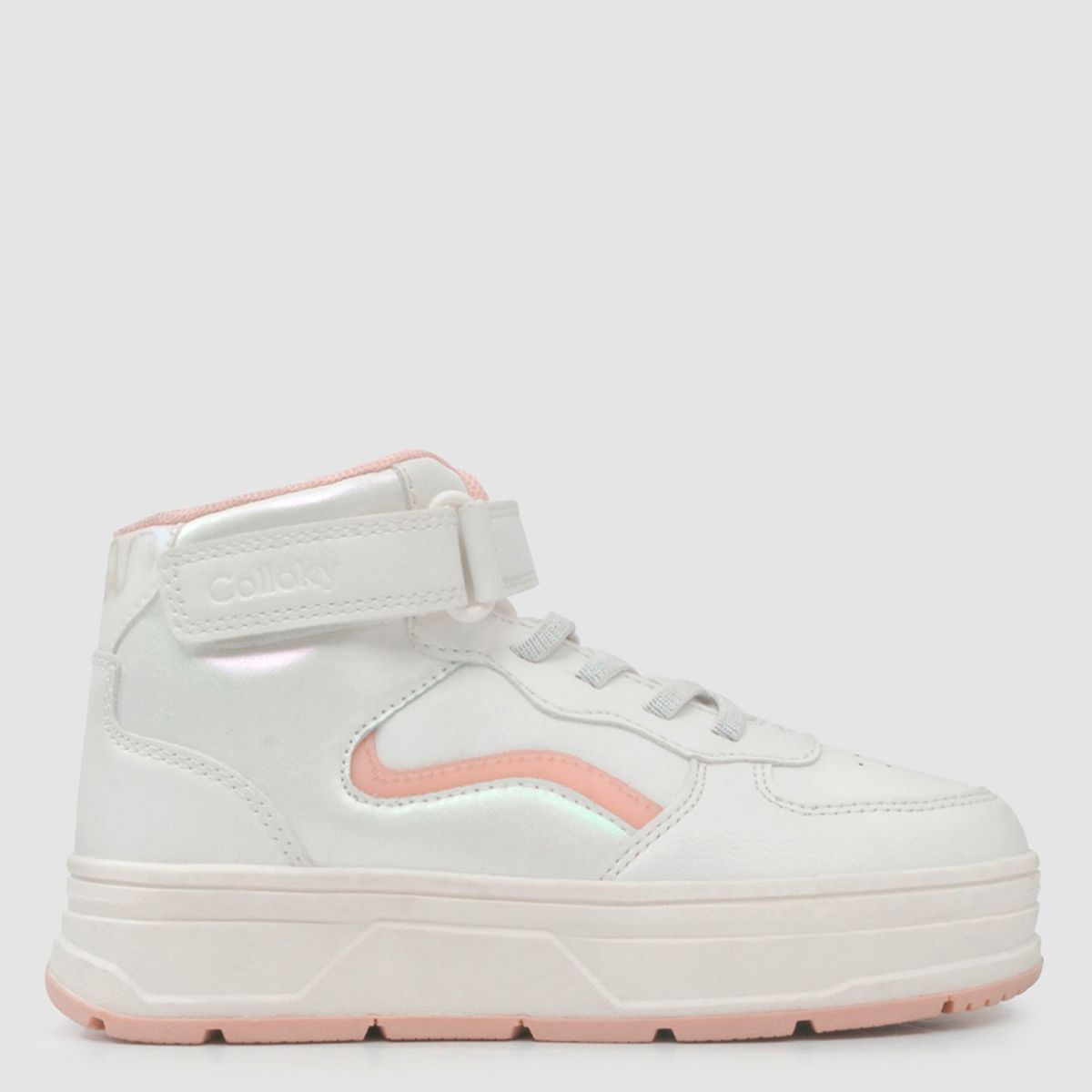 COLLOKY - Zapatilla Urbana Niña Blanco (28 a 38) Colloky